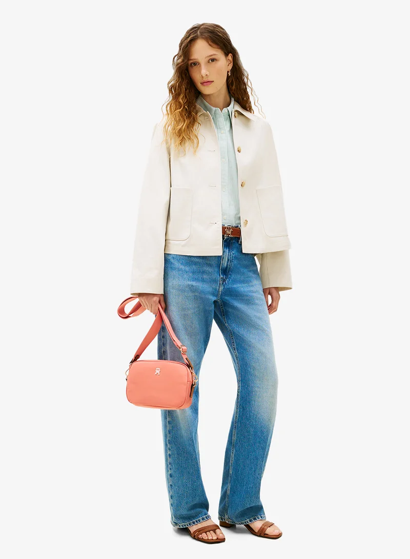 TOMMY HILFIGER  Monogram Crossbody Camera Bag for Women | Best Price UAE